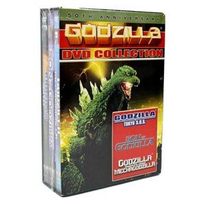 Godzilla 50th Anniversary Collection (DVD, 2000 3-Disc) Box Set Toyko SOS New